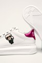 Karl Lagerfeld - Обувки KAPRI бял KL62530