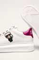 fehér Karl Lagerfeld - Cipő