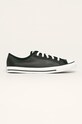 Kožené tenisky Converse C564985 plochá černá C564985