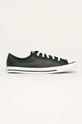 black Converse leather plimsolls C564985 Women’s