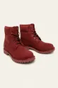 Timberland Kožené členkové topánky Premium červená