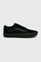 Tenisky Vans Comfycush Old Sko přírodní kůže černá VN0A3WMAVND1.D