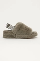 zielony UGG sandały W Fluff Yeah Slide Damski