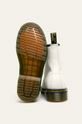 Dr. Martens stivali da motociclista in pelle bianco DM11822100