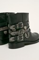 Încălțăminte Twinset - Cizme de piele 192TCT02C.S11615 negru