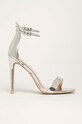 Glamorous - Pantofi cu toc subțire argintiu FW7033