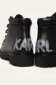 Karl Lagerfeld - Workery skórzane KL42850 Cholewka: Skóra naturalna, Wnętrze: Materiał tekstylny, Skóra naturalna, Podeszwa: Materiał syntetyczny