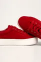 červená Calvin Klein - Kožené tenisky