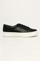 чорний Calvin Klein - Шкіряні черевики Жіночий