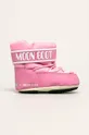 ροζ Moon Boot - Παιδικές μπότες χιονιού Crib 2 Για κορίτσια