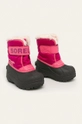 Sorel zimska obutev Childrens Snow Commander roza