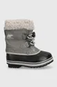 сірий Дитячі зимові черевики Sorel Для дівчаток