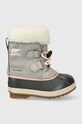 Sorel buty zimowe dziecięce syntetyczny szary 1855212