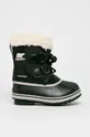 crna Sorel - Dječje čizme za snijeg Childrens Yoot Pac Za djevojčice