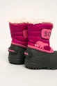 Sorel - Śniegowce dziecięce Toddler Snow Commander Cholewka: Materiał syntetyczny, Materiał tekstylny, Wnętrze: Materiał tekstylny, Podeszwa: Materiał syntetyczny