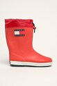 Tommy Hilfiger - Dětské holínky červená T3B6.30540.0801.34.41