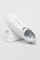 bela EA7 Emporio Armani usnjeni čevlji