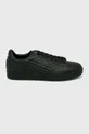 μαύρο EA7 Emporio Armani - Δερμάτινα παπούτσια Ανδρικά
