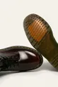 burgundské Dr Martens -  Vegánske topánky