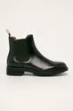 μαύρο Polo Ralph Lauren - Δερμάτινες μπότες Τσέλσι Ανδρικά