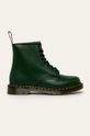 tmavě zelená Dr Martens - Kožené boty Pánský