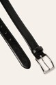 Kožený pásek Polo Ralph Lauren 405761962001 černá AW19
