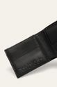 Calvin Klein - Kožená peňaženka čierna