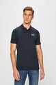 EA7 Emporio Armani - Pánske polo tričko s elastanom tmavomodrá PJM5Z.8NPF04