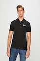 EA7 Emporio Armani - Polo tričko hladký černá PJM5Z.8NPF04