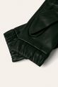 Vero Moda - Kožené rukavice čierna