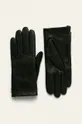 čierna Tommy Hilfiger - Kožené rukavice Dámsky