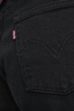 Levi's jeansy 501® CROP czarny 36200.0085