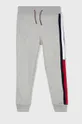 sivá Tommy Hilfiger - Detské nohavice 128-176 cm Chlapčenský