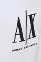 bijela Hlače Armani Exchange