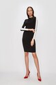 Guess Jeans - Rochie W94K1D.Z1YG0 negru AW19