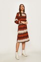 Only - Šaty 15195087 burgundské AW19