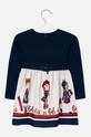 Mayoral - Dievčenské šaty 92 - 134 cm 4942.6J.mini tmavomodrá AW19