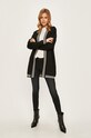Dkny - Kardigán P9HXT176 fekete AW19