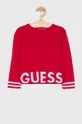 červená Guess Jeans - Detský sveter 118-175 cm Dievčenský