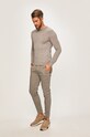 Armani Exchange - Sweter 8NZM3A.ZM8AZ 8NZM3A.ZM8AZ szary AW19