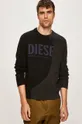 czarny Diesel - Sweter