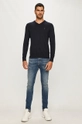 Tommy Hilfiger - Sweter MW0MW11673 granatowy