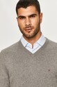 Tommy Hilfiger - Sveter sivá MW0MW11673