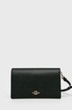 Coach - Poseta piele uni negru 87401