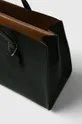 čierna Coach - Kožená kabelka
