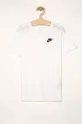 biały Nike Kids - T-shirt 122-170 cm Chłopięcy