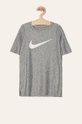 Nike Kids - Tricou copii 122-170 cm print gri BV3811