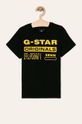 čierna G-Star Raw - Detské tričko 128-176 cm Chlapčenský