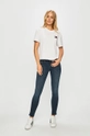 Tommy Jeans - Top biela