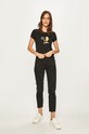 Only - T-shirt 15194016 fekete AW19